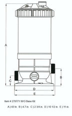rx clear prc120 above ground radiant cartridge filter system with 1 hp extreme force pump