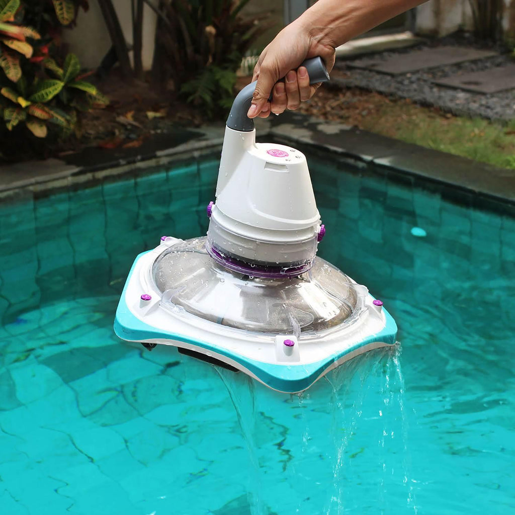 Kokido Pool Products Kokido Telsa 80 Rechargeable Battery Handheld Underwater Pool Vacuum Cleaner
