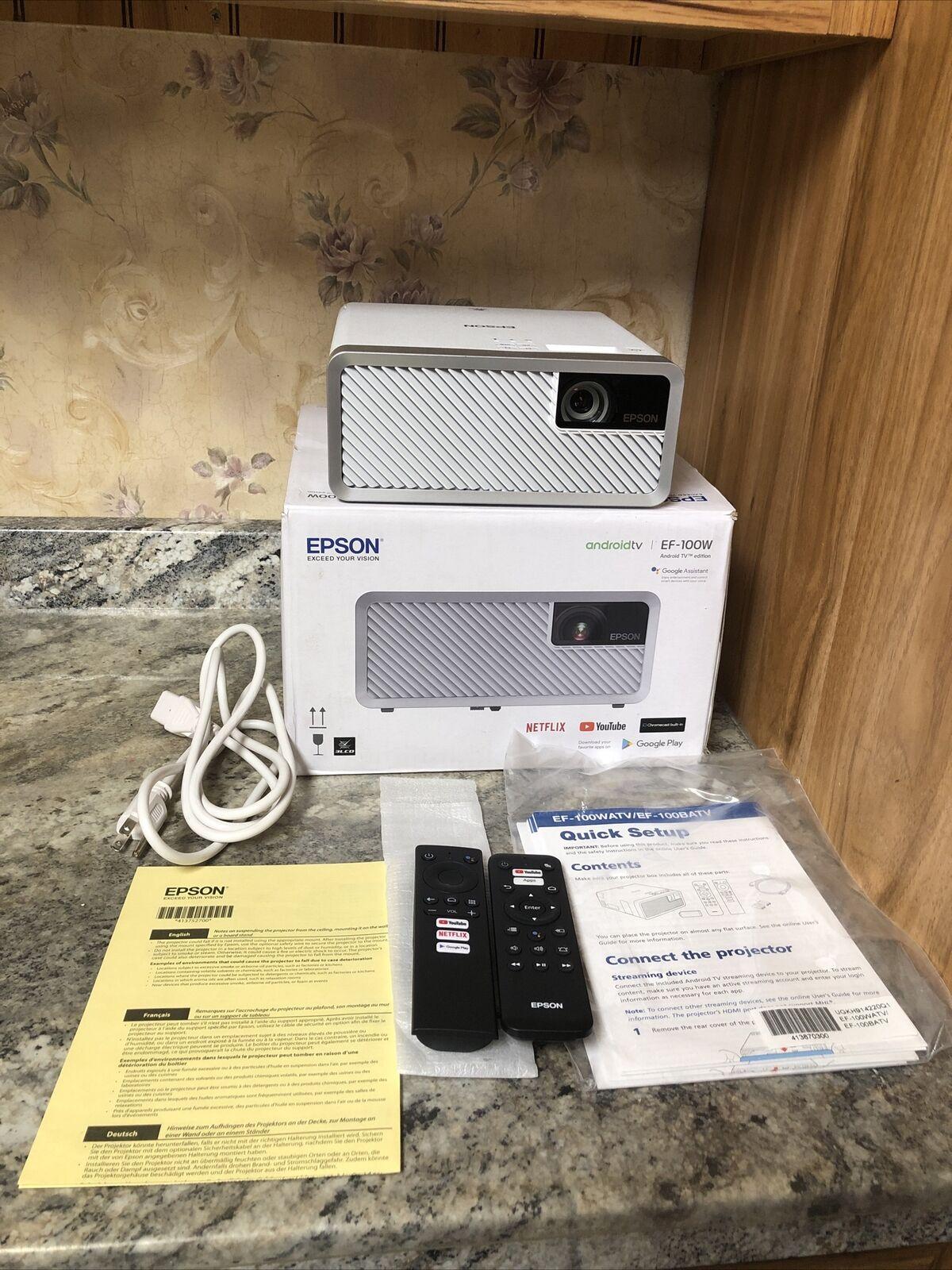 epson ef-100 720p smart streaming laser projector