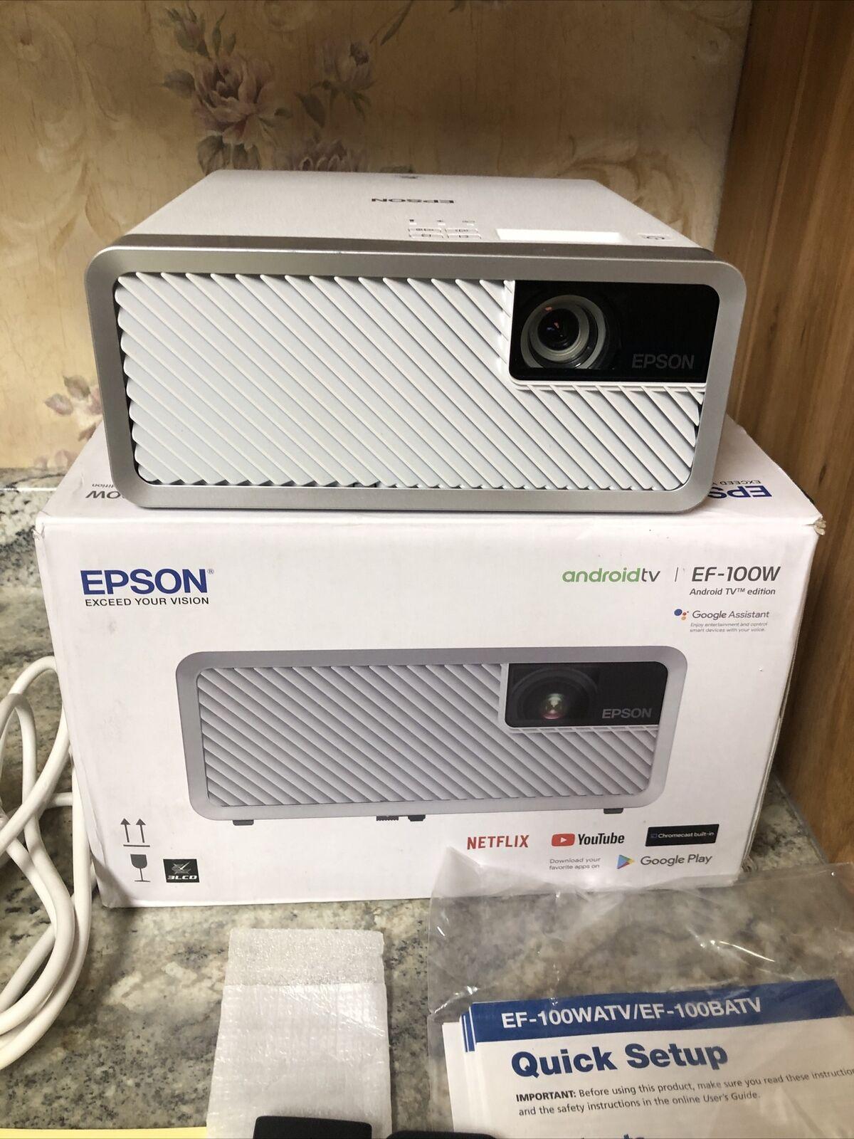epson ef-100 720p smart streaming laser projector