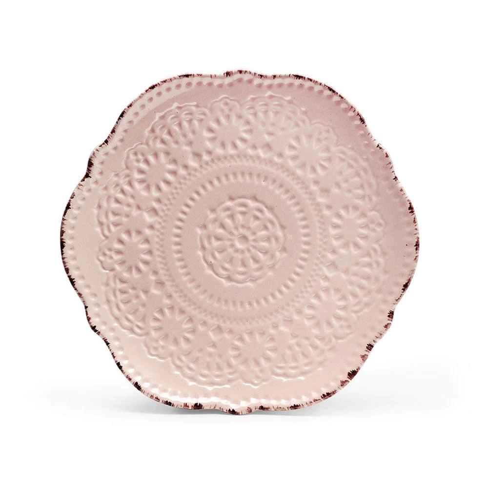 Chateau Pink 12 Piece Dinnerware Set, Service for 4