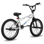 Hiland 20" Kids Bike for Boys BMX Freestyle Bicycle,White