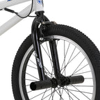Hiland 20" Kids Bike for Boys BMX Freestyle Bicycle,White