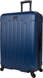 Lincoln Park 28" Check Size Luggage Lightweight Durable Hardside 4-Wheel Spinner Travel Suitcase, Indigo Navy, Inch