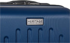 Lincoln Park 28" Check Size Luggage Lightweight Durable Hardside 4-Wheel Spinner Travel Suitcase, Indigo Navy, Inch