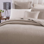 DaDa Bedding Neutral Taupe BeiSandy Elegant Floral Cotton Quilted Bedspread Set (JHW-585)