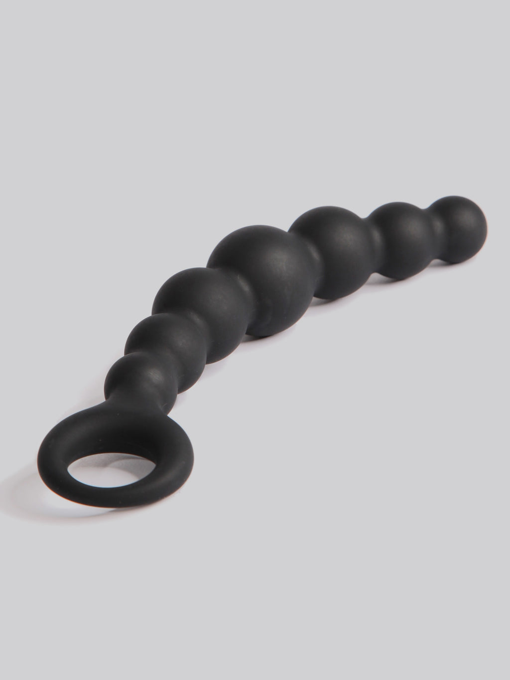 Tracey Cox Supersex Silicone Beaded Anal Prober, Black