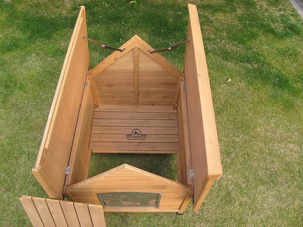Pets Imperial Extra LarWooden Sussex Dog Kennel with Removable Floor for Easy Cleaning