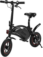 shaofu Folding Electric Bike– 350W 36V Electric Bicycle Waterproof E-Bike with 15 Mile Range, Collapsible Frame, and APP Speed Setting