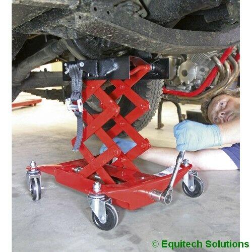 Sealey  TJ150E 150Kg Floor Transmission Jack Gearbox Scissor Type New