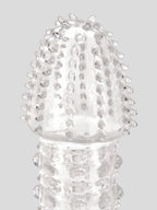 Lovehoney Twin Teasers Textured Penis Sleeves (2 Pack), Clear