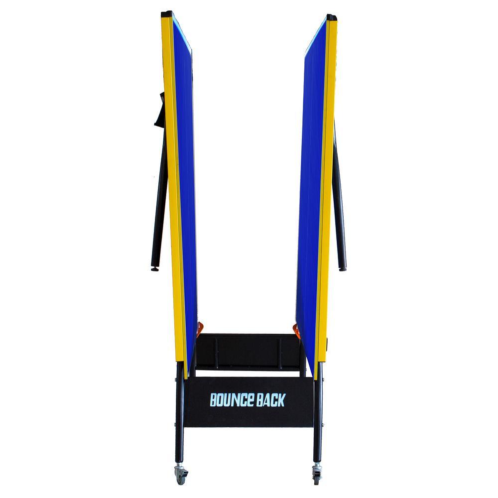 Bounce Back Table Tennis - Regulation-Sized 9 ft. with Foldable Halves for Individual Play
