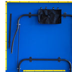 Bounce Back Table Tennis - Regulation-Sized 9 ft. with Foldable Halves for Individual Play