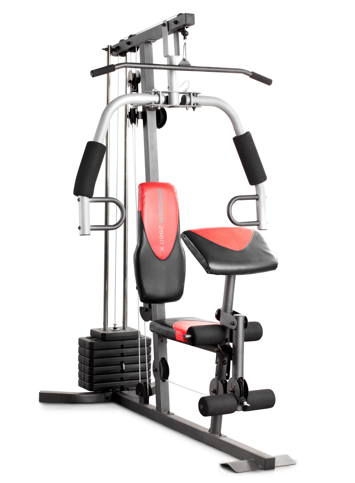 Weider 2980 X Home Gym System with 80 Lb. Vinyl Weight Stack