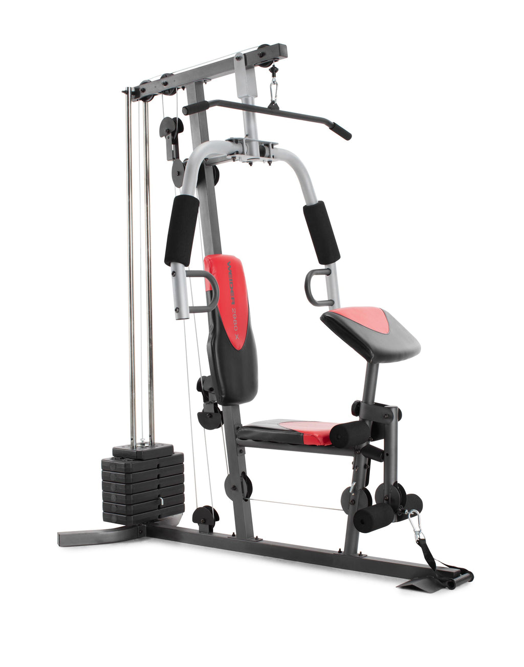 Weider 2980 X Home Gym System with 80 Lb. Vinyl Weight Stack
