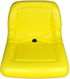 trac seats yellow tractor seat for john deere 2210 compact tractor mower - lva12751 (same day )
