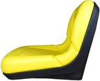 trac seats yellow tractor seat for john deere 2210 compact tractor mower - lva12751 (same day )