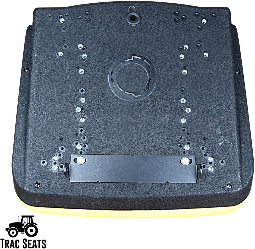 trac seats yellow tractor seat for john deere 2210 compact tractor mower - lva12751 (same day )