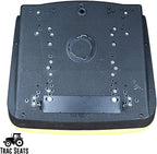 trac seats yellow tractor seat for john deere 2210 compact tractor mower - lva12751 (same day )
