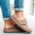 Women's Summer ng Fashion Solid Buckle Flats Shoes