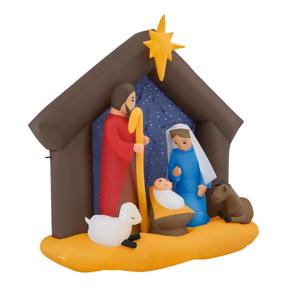 6.5 ft Nativity Scene I15 Holiday Inflatable