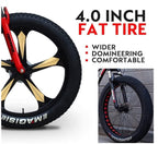 CHICAI 20-inch High Carbon Steel Cross Country Bike Mountain Bike 21/24/27/30 Speed Bike Full Suspension Bike Equipped with Double Disc Brake (Size : 21-Speed)
