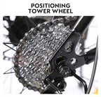 CHICAI 20-inch High Carbon Steel Cross Country Bike Mountain Bike 21/24/27/30 Speed Bike Full Suspension Bike Equipped with Double Disc Brake (Size : 21-Speed)