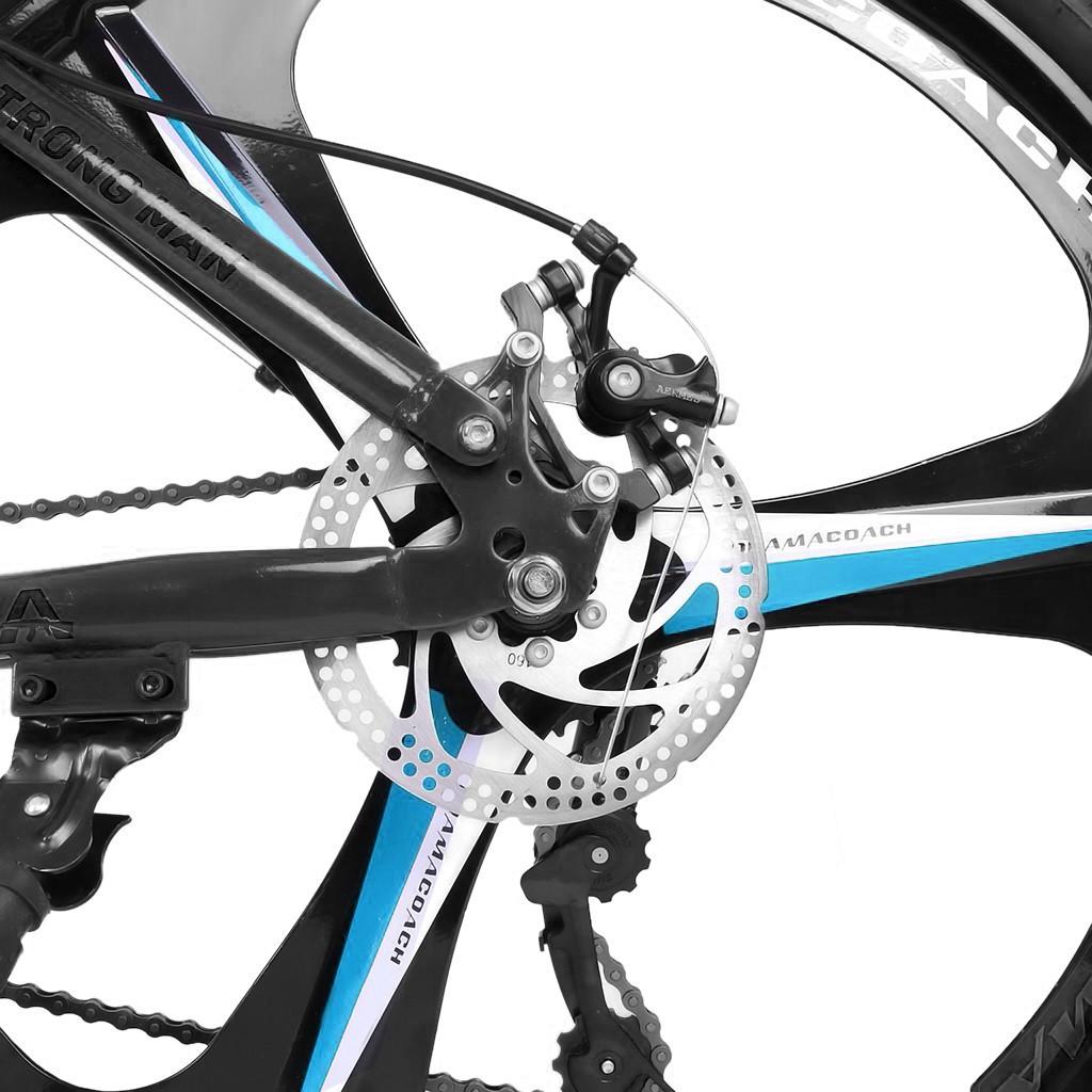 Sunyuan 26in Folding Mountain Bike s 21 Speed Bicycle Full Suspension MTB Bikes