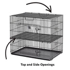 MidWest Homes For Pets Puppy Playpen with Floor Grid