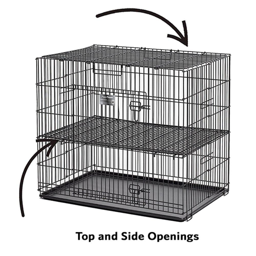 MidWest Homes For Pets Puppy Playpen with Floor Grid