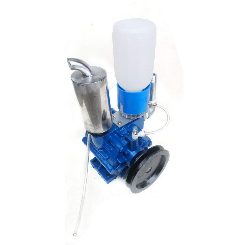 cow goat milking machine, portable vacuum pump for cow milking machine milker bucket tank barrel livestock milking equipment 250l/min 13 kg