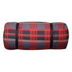 Duvalay LarLuxury Lumberjack Pattern Memory Foam Sping Bag and Duvet