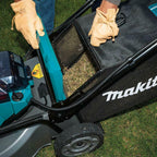 18 in. 18V 36V Cordless Walk Behind Self Propelled Lawn Mower Kit 4 Batteries
