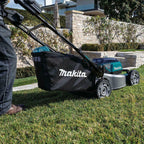 18 in. 18V 36V Cordless Walk Behind Self Propelled Lawn Mower Kit 4 Batteries