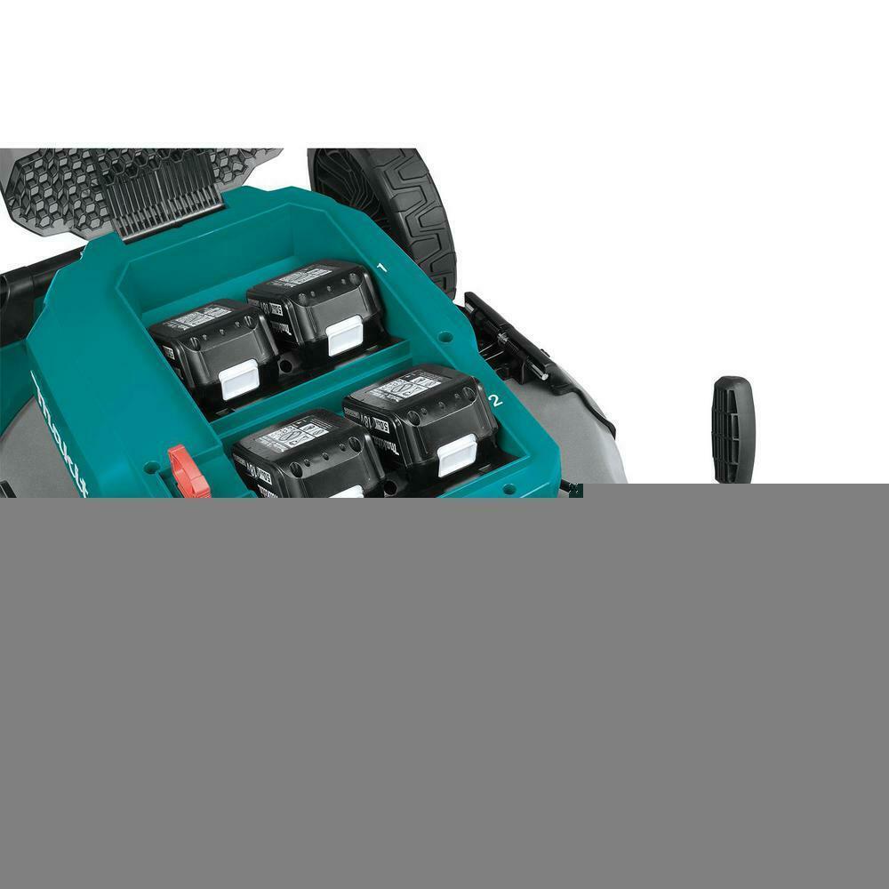 18 in. 18V 36V Cordless Walk Behind Self Propelled Lawn Mower Kit 4 Batteries