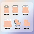 Gt.man Heated Electric Blanket Twin - Soft Heated Blanket, 6 Heat Settings Heating Blanket with 10 Time Settings, 8hrs Timer Auto Shut Off (62×84 inches, Grey)