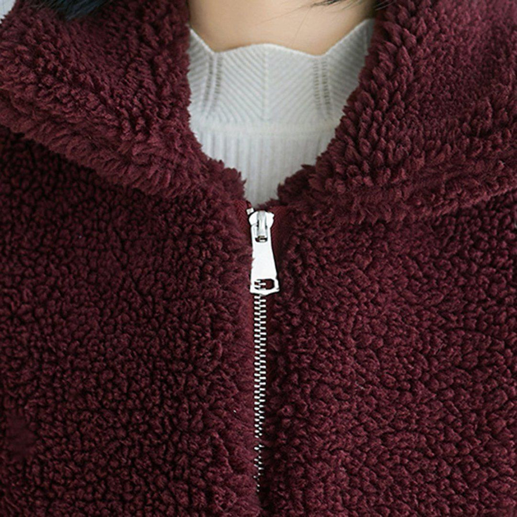 babakud lamb cashmere large size autumn comfy coat