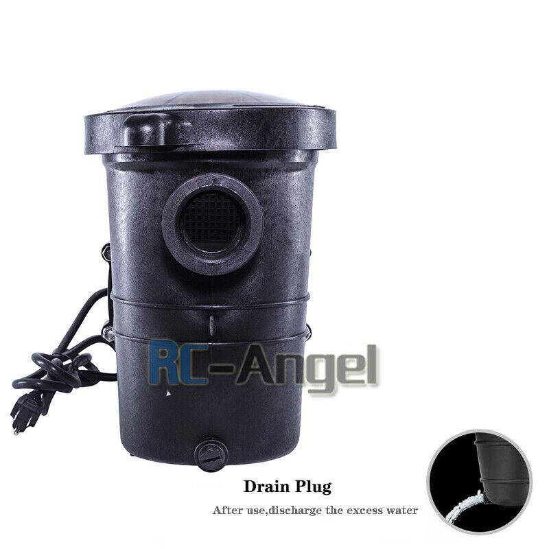 1.5hp above ground swimming pool pump motor 5800gph  w/ strainer for hayward