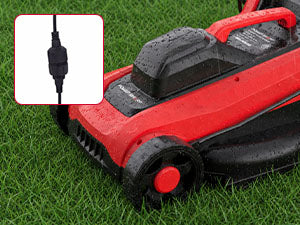 Corded Electric Lawn Mower, 14", 12.5 Amp, 6 Heights, 10 Gal Bag | Lightweight 28.2 lb; Vertical Storage; 3-Position Ergo Handle; 1"-3" Single-Lever Cut; 2-in-1 Mulch &amp; Bag