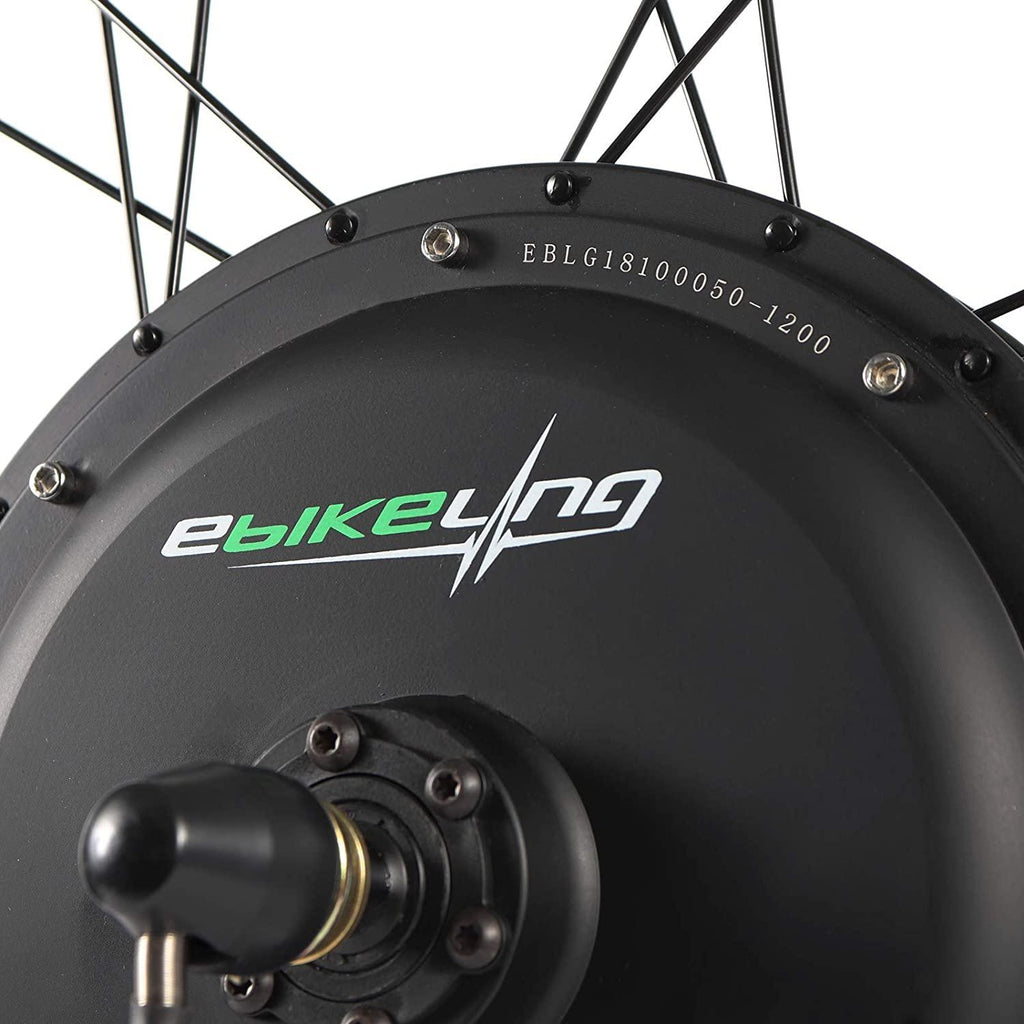 EBIKELING Waterproof Ebike Conversion Kit 48V 1200W 26" Direct Drive Electric Bike Conversion Kit - Ebike Kit - Front &amp; Rear Wheel Hub Motor Kit