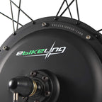 EBIKELING Waterproof Ebike Conversion Kit 48V 1200W 26" Direct Drive Electric Bike Conversion Kit - Ebike Kit - Front &amp; Rear Wheel Hub Motor Kit