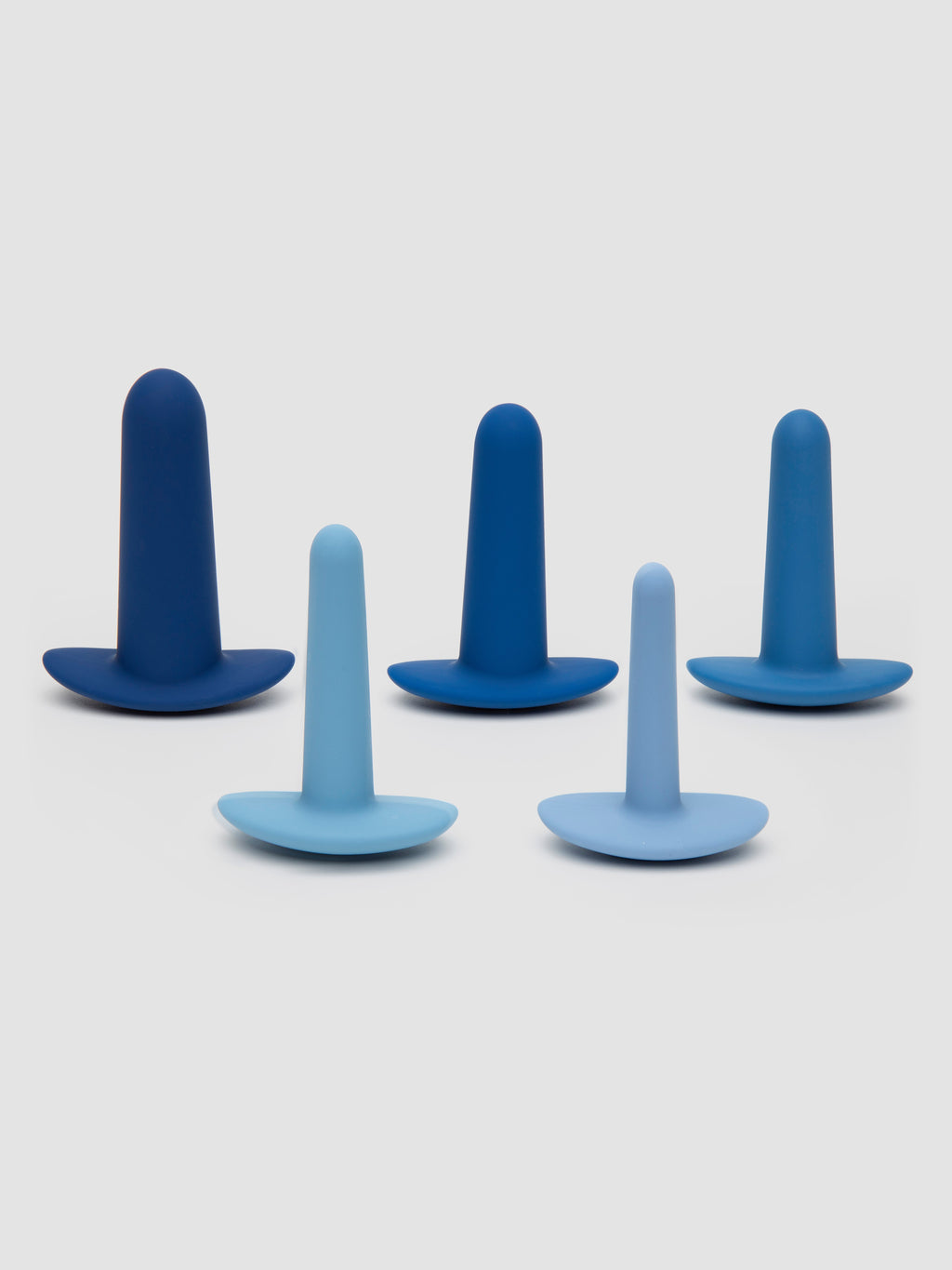 They-ology Wearable Anal Training Set (5 Piece), Blue