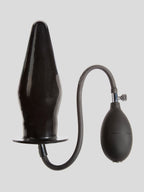 Cock Locker Extra Large Inflatable Butt Plug 8 Inch, Black