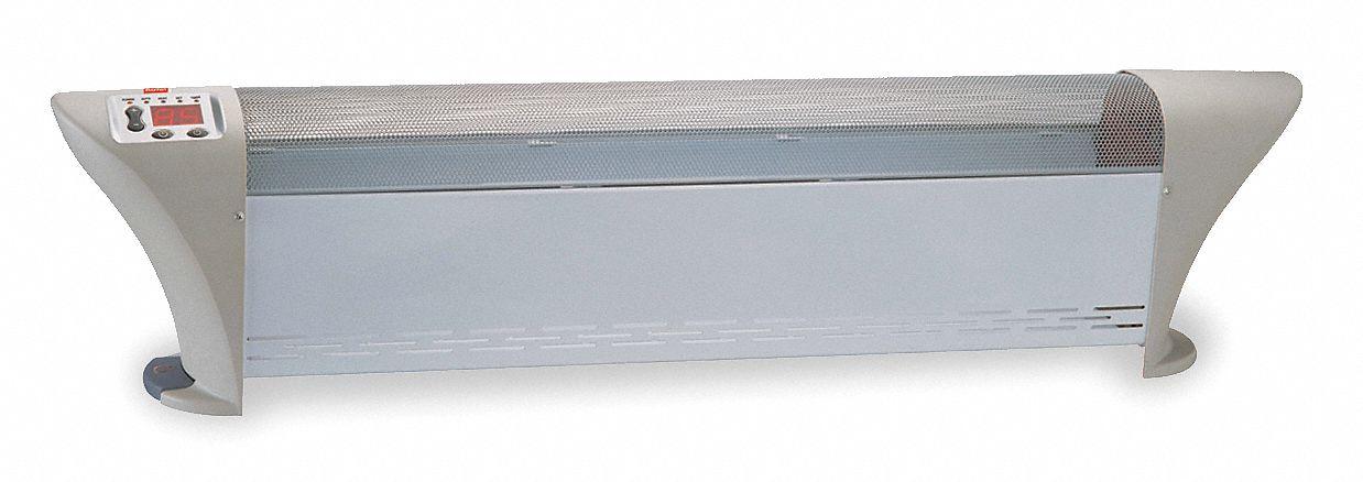 Dayton Prtble Elctrc Bsebrd Heatr,38-7/8"L,120V  1EVG2