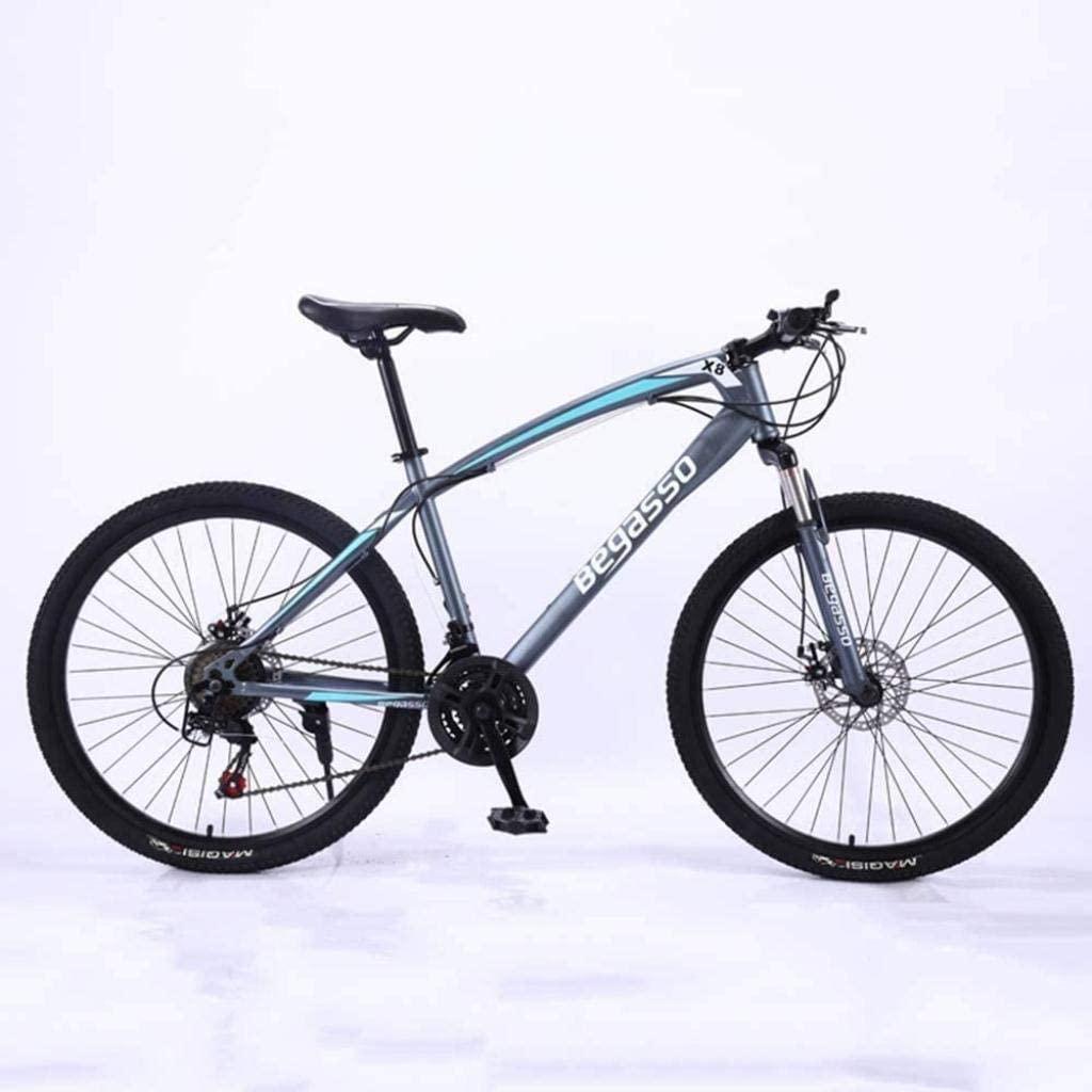 26" Road Bike 700C Wheels 21 Speed Disc Brake Mens or Womens Aluminum Full Suspension Bicycle Cycling -U.S.Shipping