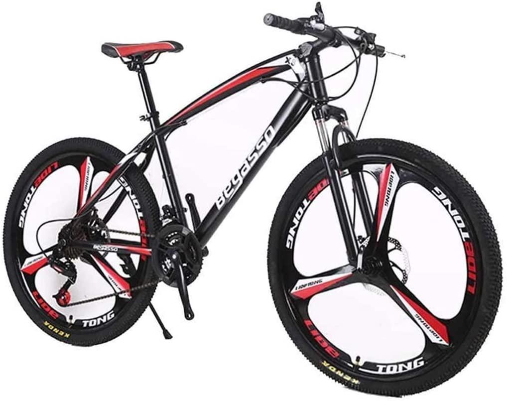 XIAZHOU Mountain Cars, Road Vehicles, Hard-Tales, 26/24 inch Bicycles, Shock Bikes, Double Damping Bikes 6-27, 26 inches (Color : 24 inch)