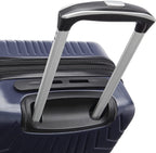 Hers N Hers Luggage with Spinner Wheels, 2-Piece Set (BeautyCrate plus Carry-On), Blueberry