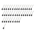 fourty (40) heavy duty rubber rake teeth for vermeer models r-9, r-21, r-23, r-23a, r-24, r-24a