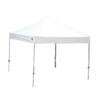 Goliath 10 ft. x 10 ft. Silver Frame Instant Pop Up Tent with White Cover