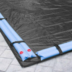 30' x 50' rectangle in-ground swimming pool winter cover 20 year - charcoal